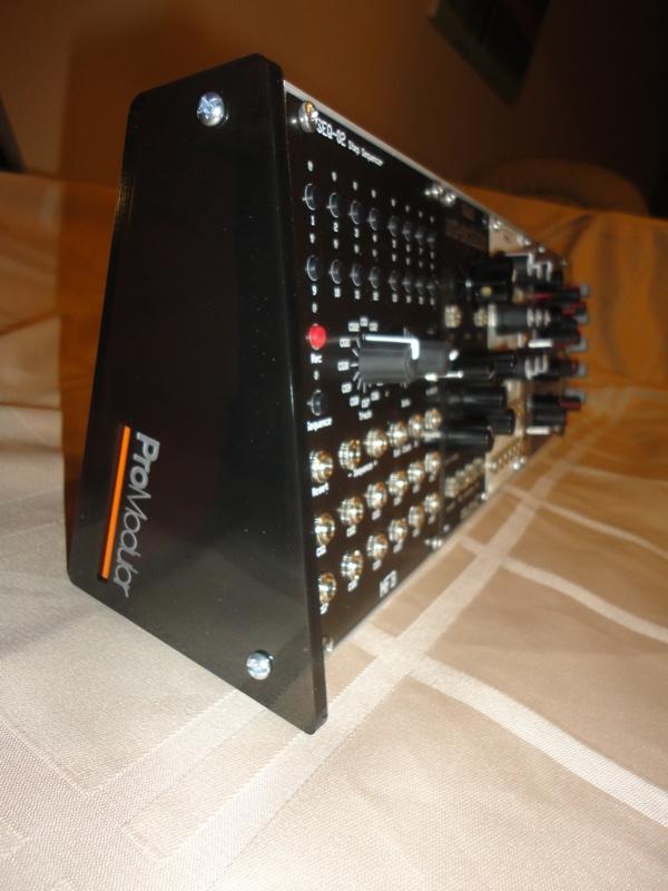 Custom acrylic synthesizer case